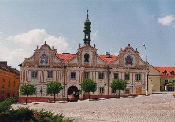 Kasperske Hory - the main square